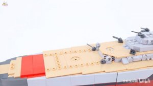 Sluban 1/350 KM Bismarck【Stop Motion Animation】