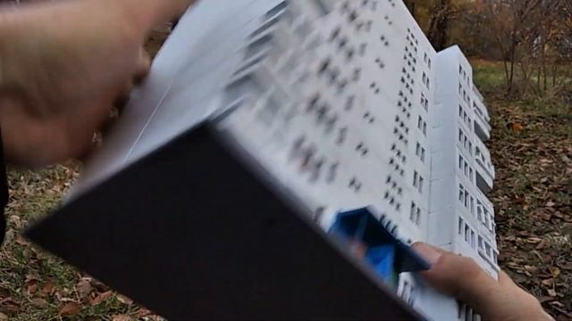 Как сделать макет панельного дома с подсветкой своими руками
