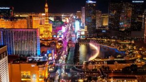Las Vegas 4K Drone / Las Vegas Strip At Night / Cinematic Drone Footage