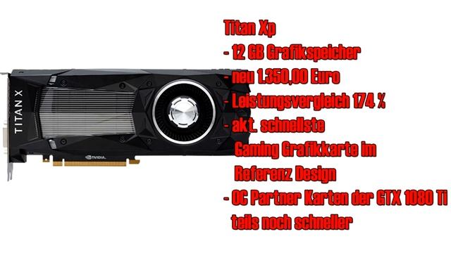 GRAFIKKARTEN KAUFBERATUNG 2017 - die schnellsten Grafikkarten von AMD & Nvidia