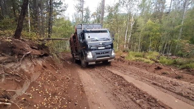 вольво лесовоз
