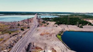 в окрестностях шахты Интинская