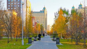 Walking in Ekaterinburg. Quiet central streets |4K| - Autumn 2023 (October)