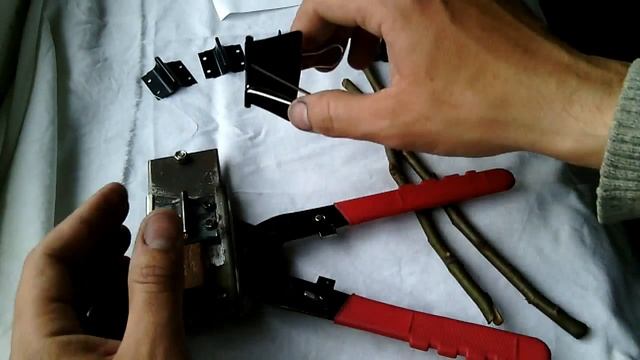 Прививочный секатор своими руками 3 смотреть онлайн