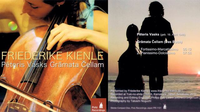 Peteris Vasks, Gramata Cellam "1.Fortissimo", Friederike Kienle , Violoncello смотреть онлайн