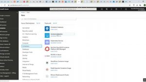 Creating a azure container registry