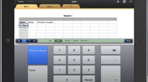 Numbers für iPad - Tutorial