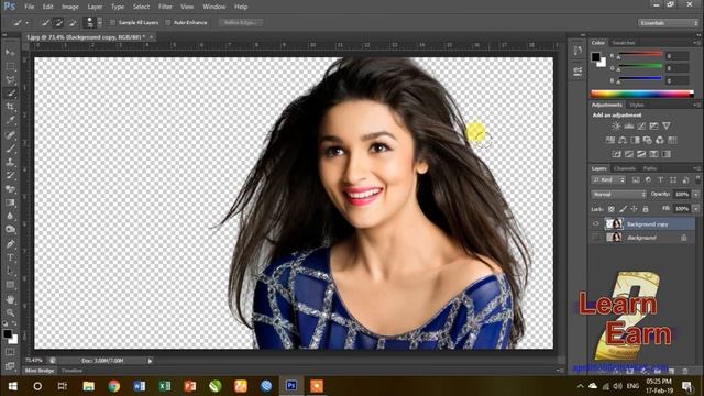 Adobe Photoshop: How to Use Refine Edge for Curly Hairs | Tech Skills смотреть онлайн