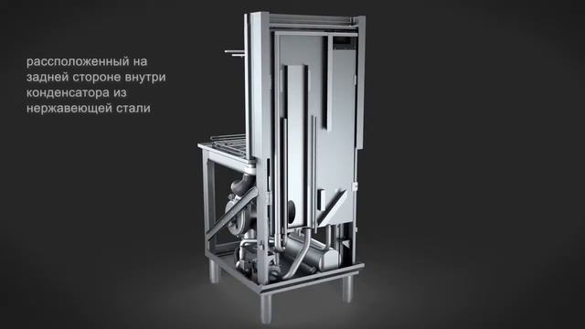 СИСТЕМА РЕКУПЕРАЦИИ ПАРА SHR+ В ПОСУДОМОЕЧНОЙ МАШИНЕ SMEG HTY520DH смотреть онлайн