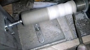 Токарный станок по дереву из дрели