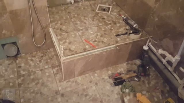 Заливной поддон, как сделать? | Этапы монтажа душевого пьедестала в ванной смотреть онлайн
