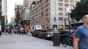 WALK on 5th AVENUE - Apple Store - Nike - New York City | Manhattan | USA | America