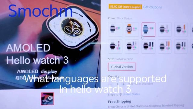 Hello watch 3 progress series 3: what language are supported in hello watch 3? #smochm #hellowatch смотреть онлайн