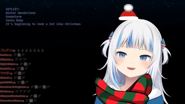 [Hololive - Gawr Gura] Meredith Willson - It's beginning to look a lot like Christmas