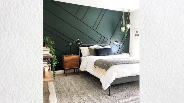 7 способов отделки стены за кроватью смотреть онлайн