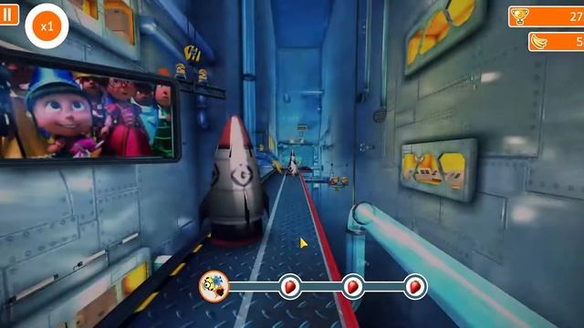 Гадкий Я Minion Rush МИНЬОНЫ Собираем Бананы смотреть онлайн