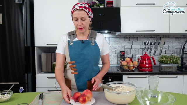 Сочный, нежный, самый ароматный десерт! Идеальный персиковый пирог на кефире - выпечка к чаю!