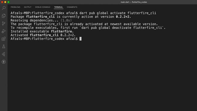 FlutterFire Tutorial | Firebase environment setup | Part 3