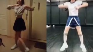 Кореянка классно танцует