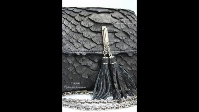 Мини сумочка из шкуры питона-людоеда! / killer python bag( python cannibal)