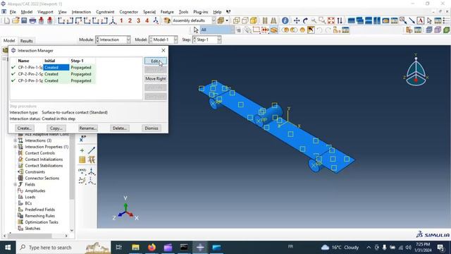 Abaqus Tutorial: Three-point bending test of composite laminate with Hashin failure #abaqus.