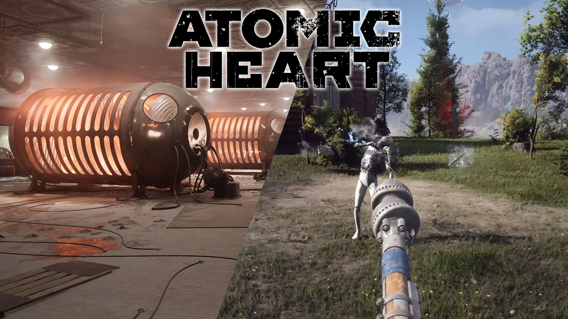 Atomic Heart часть 17 \ Полигон 1 - Танец пил.