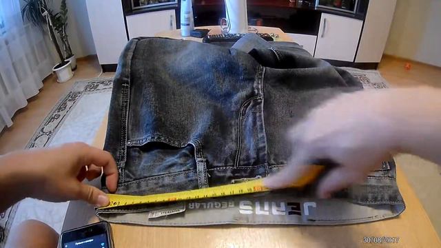 Плотные мужские джинсы AIRGRACIAS с Алиэкспресс за 20$ смотреть онлайн