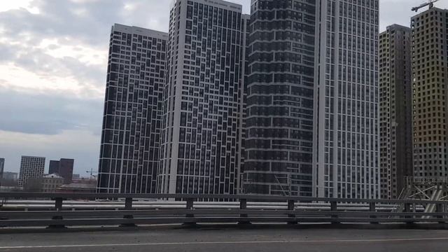 Едем на машине через всю Москву! С севера на юг!