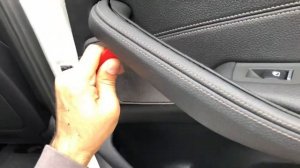 Bmw g30 rear door panel removal