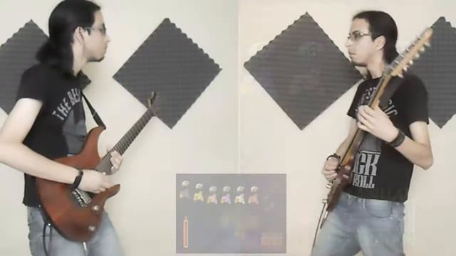 Final Fantasy VII - Chocobo Theme + TAB /GUITAR/ Metal Style (by David Thomazone) ファイナルファンタジー