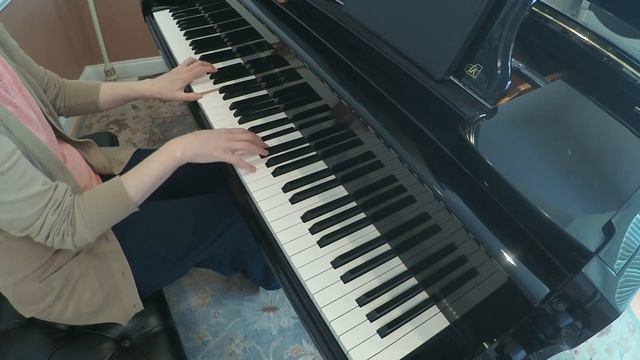 Merry-Go-Round of Life/"Howl's Moving Castle" (easy piano/abridged) - Hisaishi - Arr. Chrissy Ricke смотреть онлайн