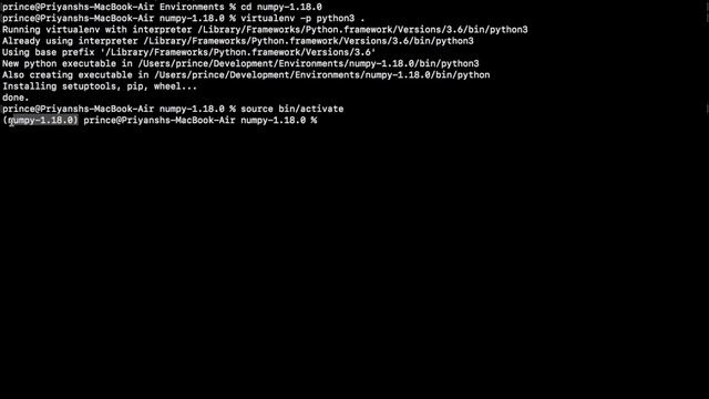 Python Virtual Environment (virtualenv) Tutorial (Mac)