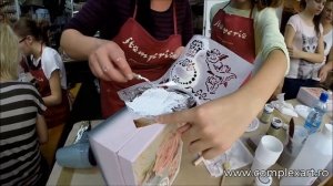 Romantic French Vintage - Tutorial Decoupage