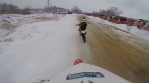 Мотокросс Обнинск 24.01.2015 OPEN 1