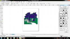 mendesain rumah dgn CORELDRAW X4