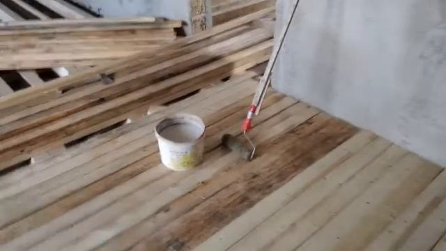 обработка древесины, дедовский метод!