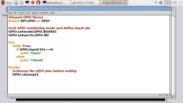 Raspberry Pi: Using GPIO Inputs смотреть онлайн
