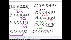 Сортировка массива 9 класс