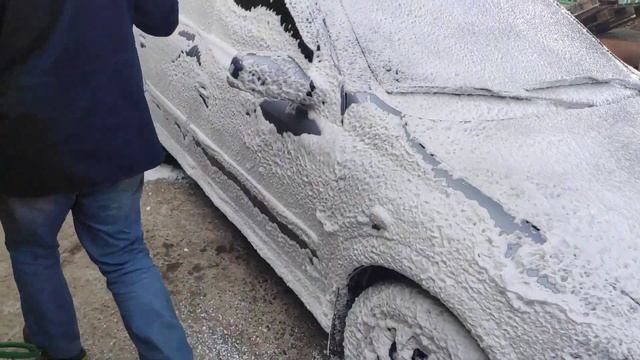 Пеногенератор для автомойки: нанесение активной пены "шапкой" смотреть онлайн