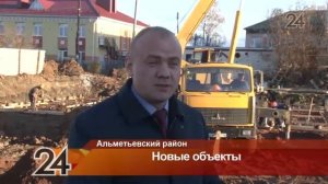 В селе Абдрахманово Альметьевского района строится спорткомплекс с бассейном