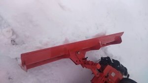 Мотоблок "АГАТ" с лопатой-отвалом