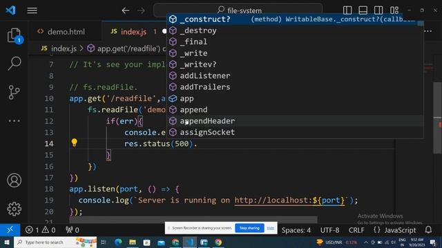 Mastering fs.readFile() in Node.js | Node.js Interview Questions | Basic-to-Advanced