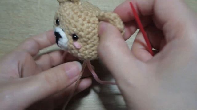 ? HOW TO CROCHET BEAR AMIGURUMI | MINI BEAR CROCHET ? смотреть онлайн