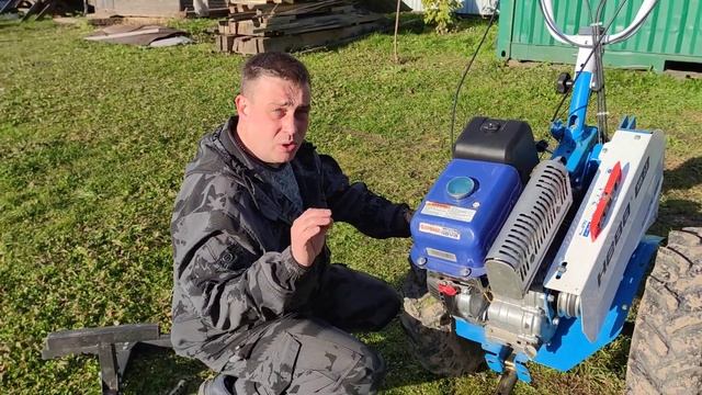 Замена масла в коробке МультиАгро, и в двигателе Yamaha в мотоблоке Нева МБ-23.