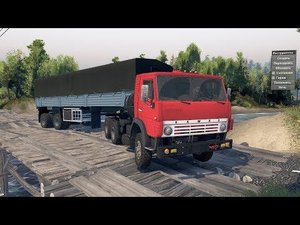 Spin Tires Обзор мода Камаз 5410 Приватный мод