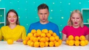 Большая, Средняя и Маленькая еда Челлендж #4 с HAHANOM Challenge