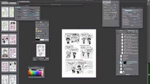 Making of comic book on Manga Studio EX5 #5: Applying screentones