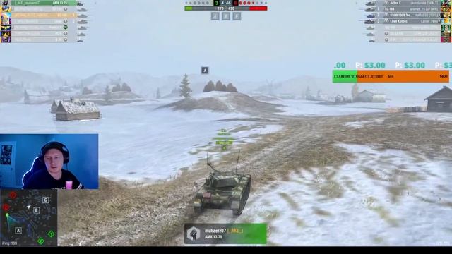 WotBlitz. Качаем ветку BZ 75!    177