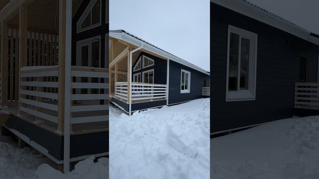 Одноэтажный, каркасный дом ? Проект SCANDI-111/A23