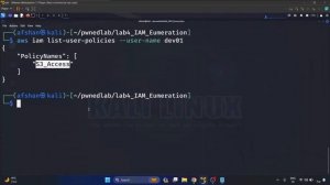 #4 Lab - Intro to AWS IAM Enumeration | Pwned Labs | Cloud Security #aws #cloud